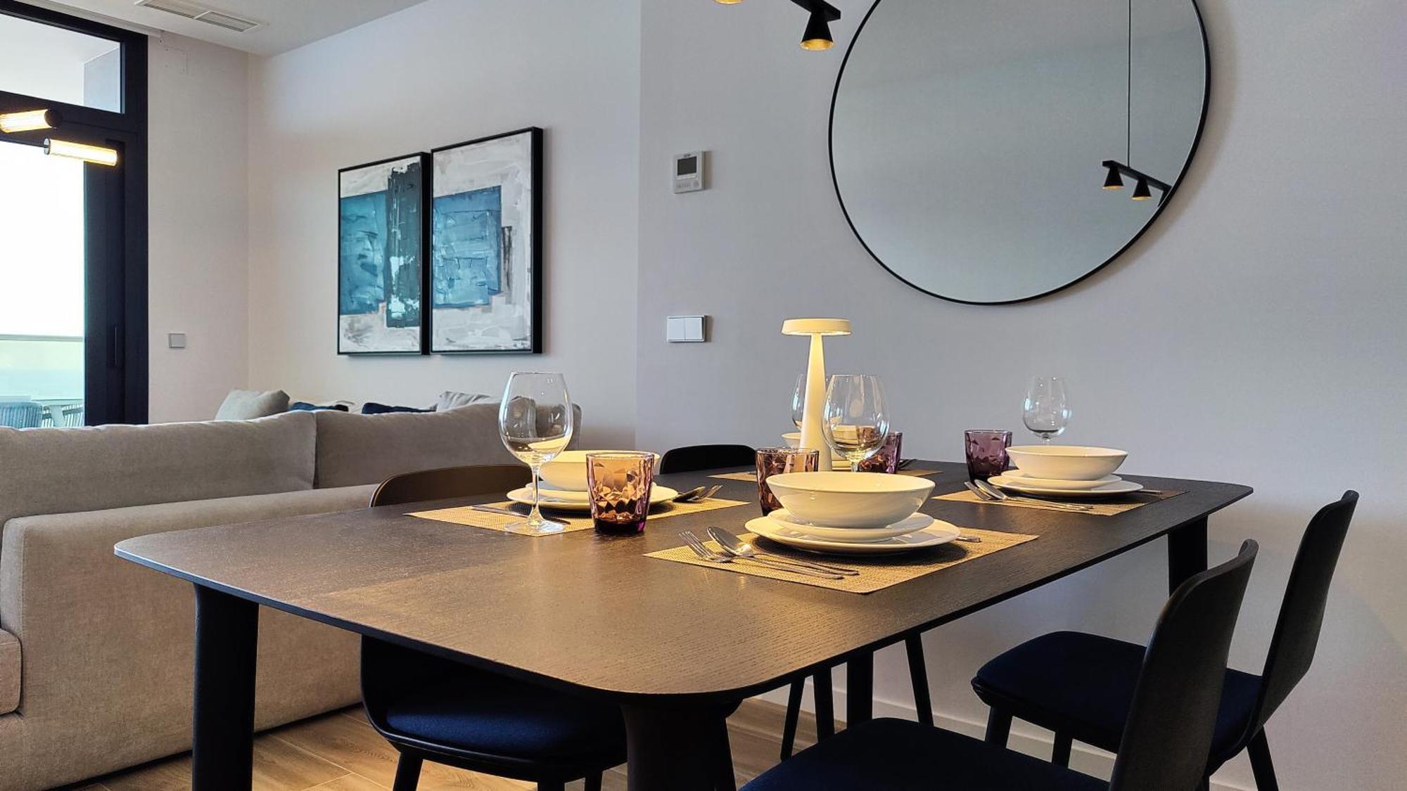 Sunset Cliffs Modern Apartment Бенидорм Экстерьер фото